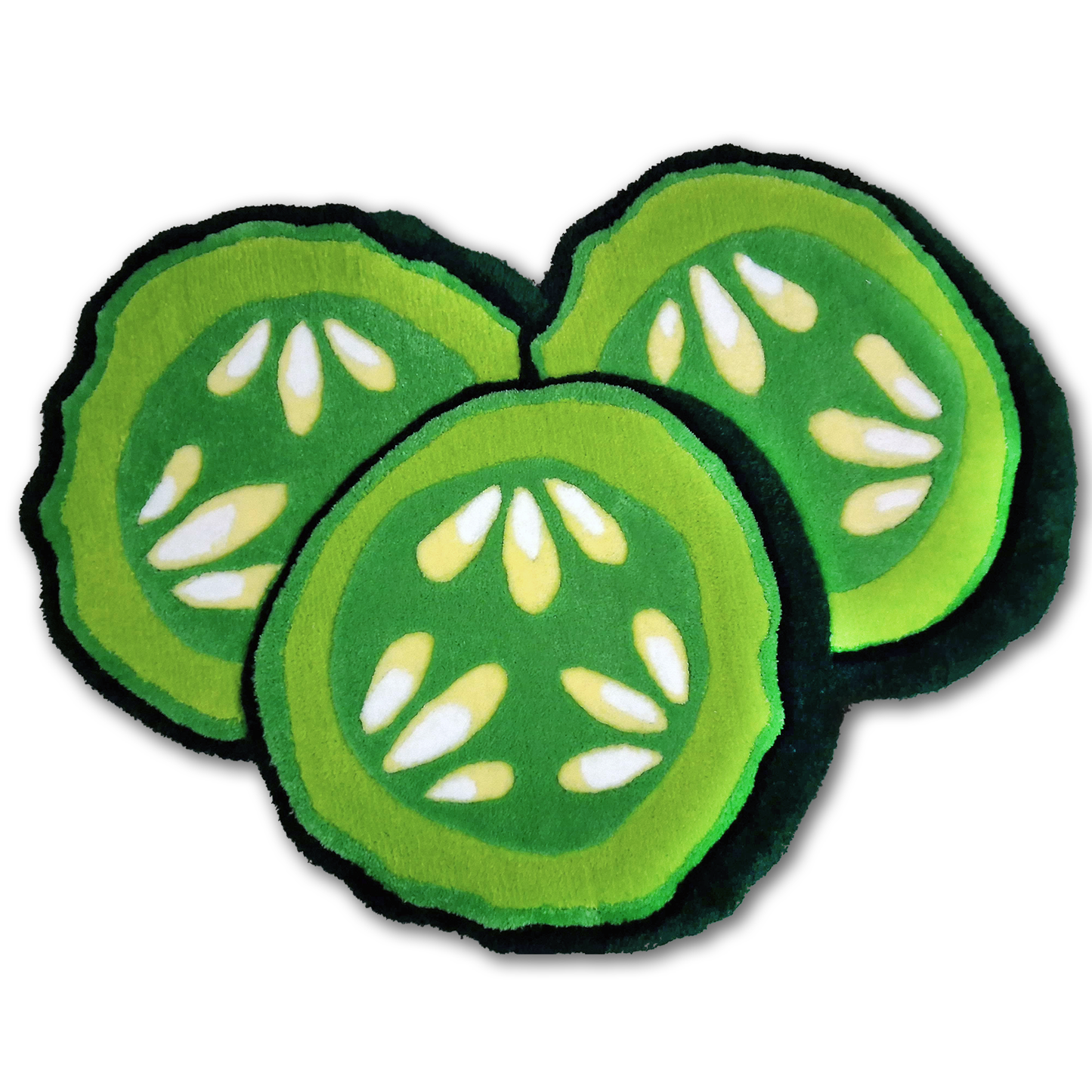 Pickle Slice Pile Rug